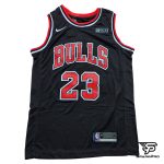 Camiseta NBA Chicago Bulls Michael Jordan #23 negra