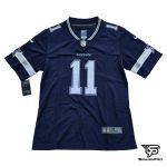Camiseta NFL Dallas Cowboys Micah Parsons #11 hombre azul marino