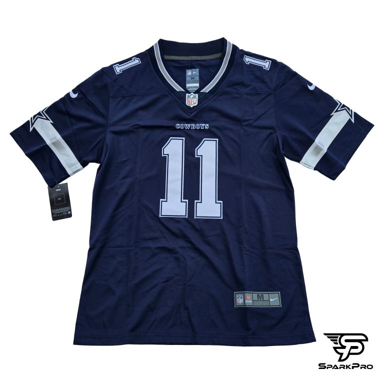 Camiseta NFL Dallas Cowboys Micah Parsons #11 hombre azul marino