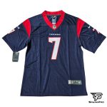 Camiseta NFL Houston Texans CJ Stroud #7 hombre azul marino
