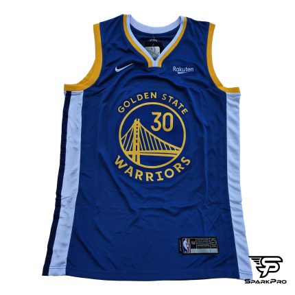 Camiseta NBA Golden State Warriors Stephen Curry #30 azul