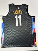 Camiseta Brooklyn Nets Kyrie Irving #11 Basquiat City Edition posterior