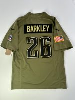 Camiseta NFL Philadelphia Eagles Saquon Barkley #26 Salute to Service vista posterior