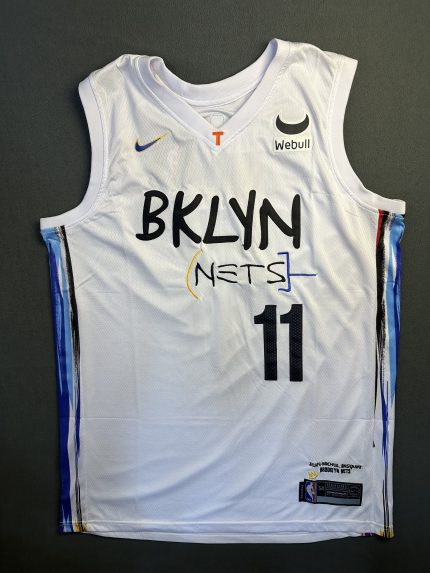 Camiseta Brooklyn Nets Irving #11 Nike Blanco