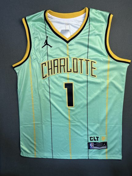 Camiseta Charlotte Ball #1 Jordan Celeste