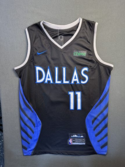Camiseta Dallas Mavericks Kyrie Irving #11 Nike Negro