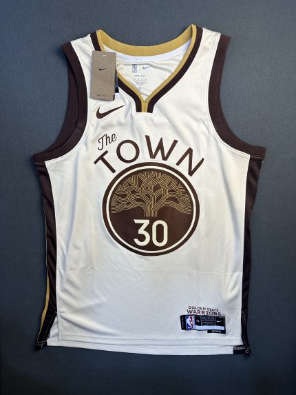 Camiseta Golden State Warriors Curry #30 Nike Blanco