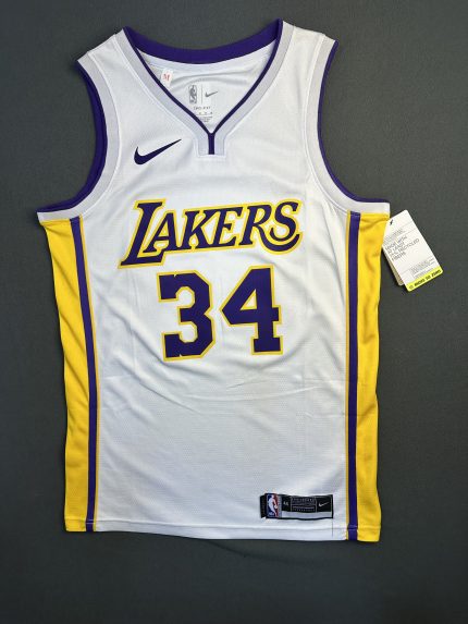 Camiseta Lakers O'Neal #34 Nike Blanco