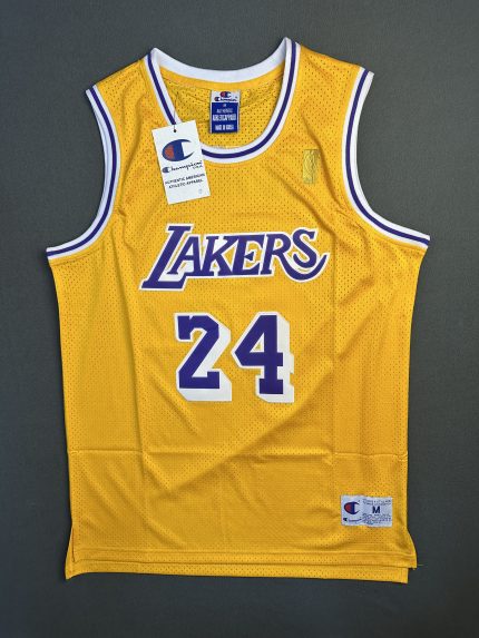 Camiseta Los Angeles Lakers Bryant #24 Champion Amarillo
