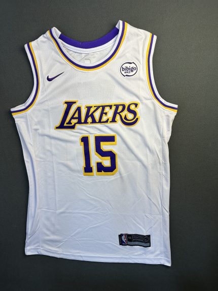 Camiseta Los Angeles Lakers Reaves #15 Nike Blanco