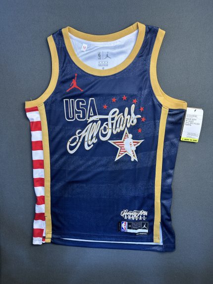 Camiseta Usa All Stars James #23 Jordan Azul