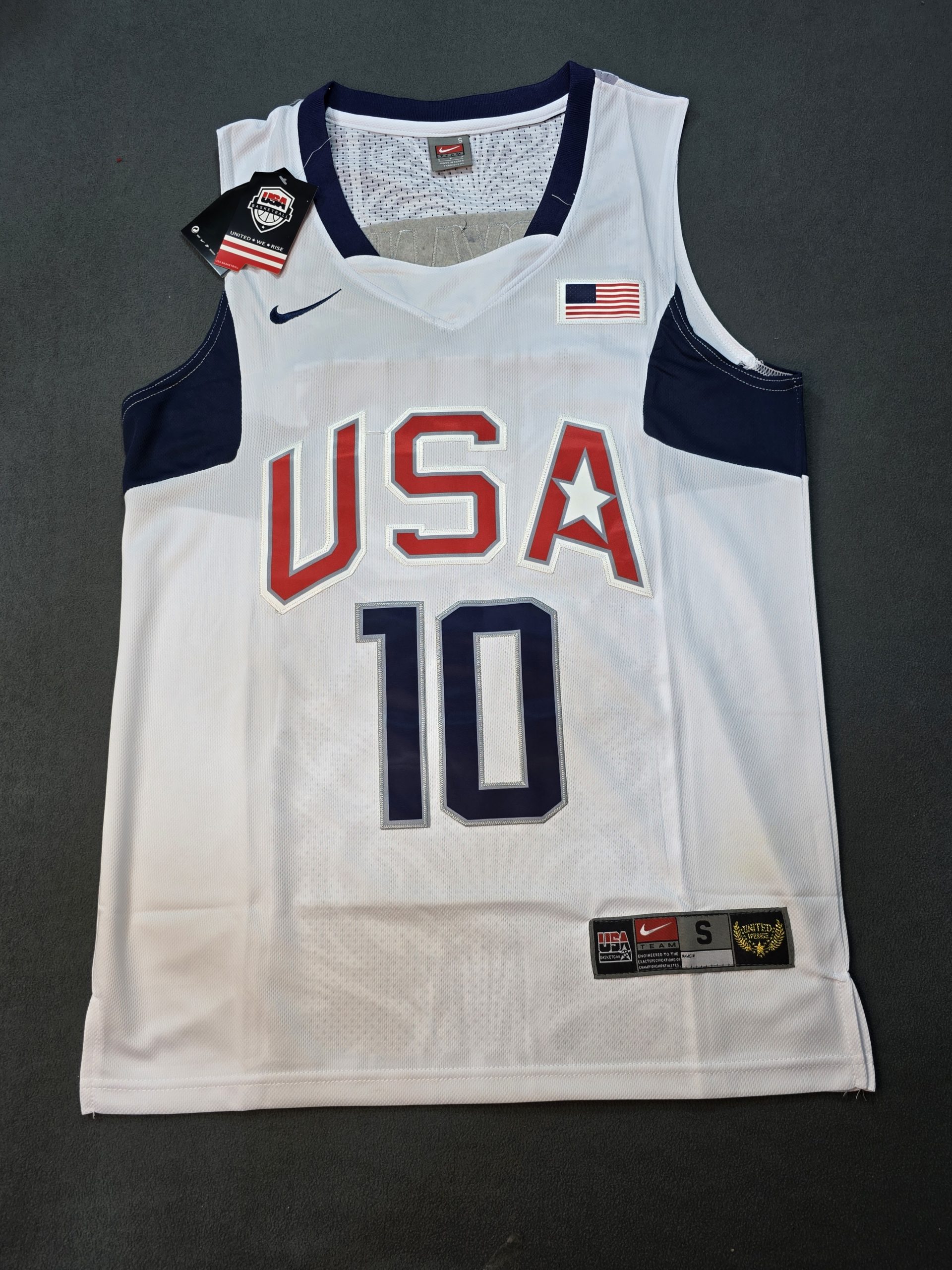 Camiseta Estados Unidos Bryant #10 Nike Blanco - Vista frontal