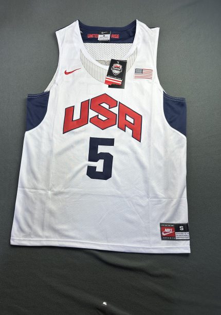 Camiseta Usa Durant #5 Nike Blanco