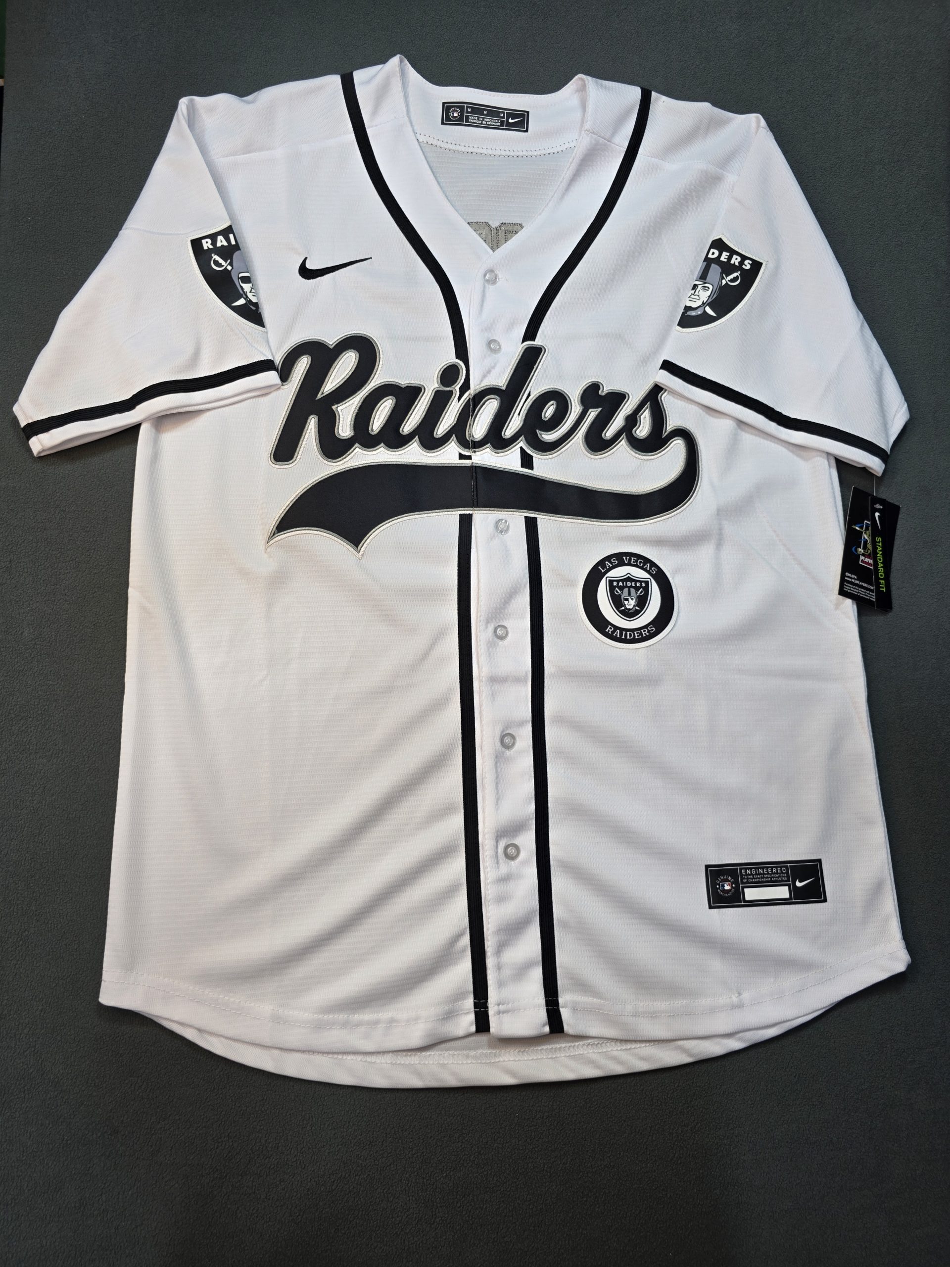 Camiseta Las Vegas Raiders Crosby #98 Nike Blanco - Vista frontal