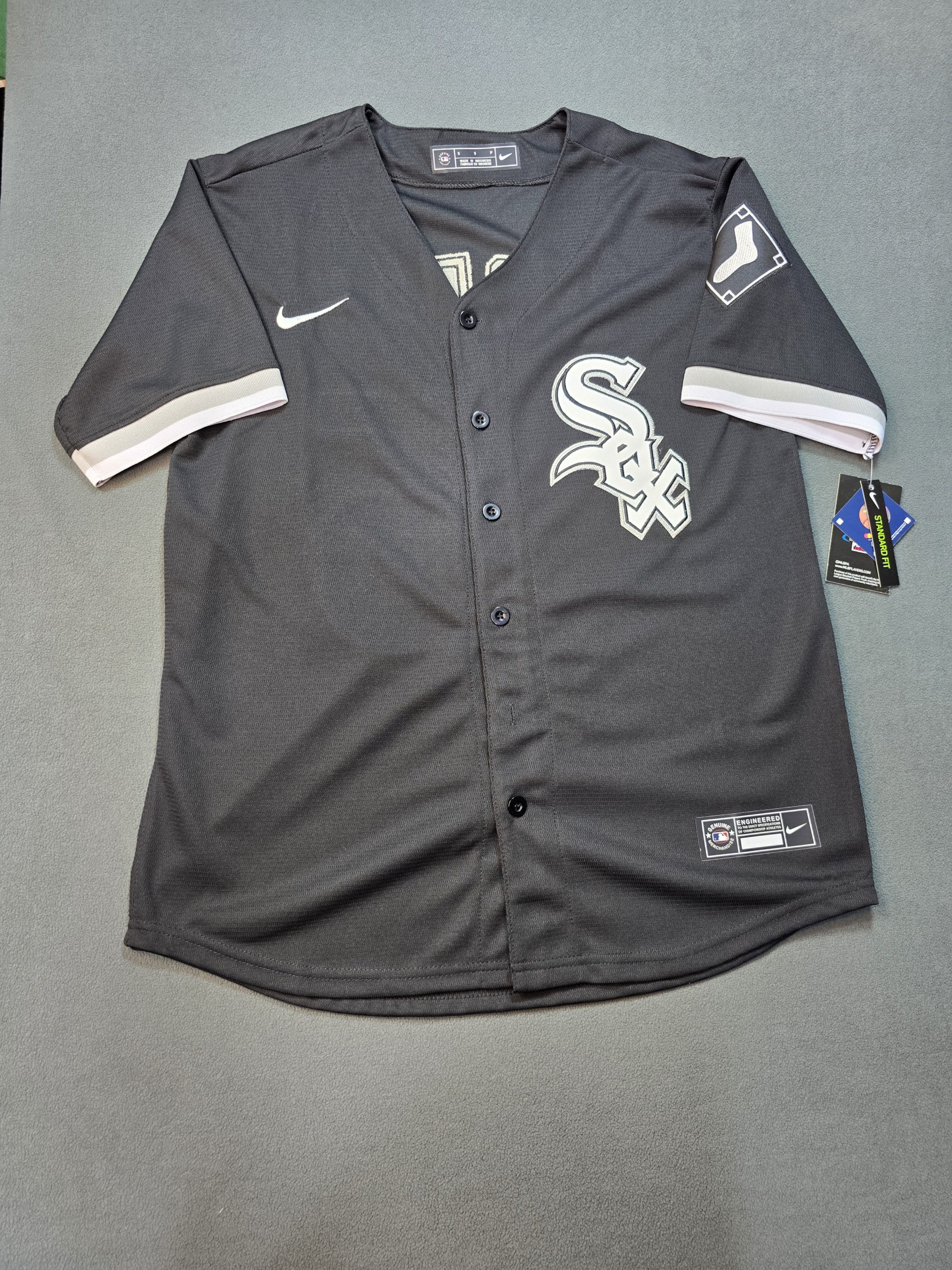 Camiseta Chicago White Sox Jordan #45 Nike Negro - Vista frontal