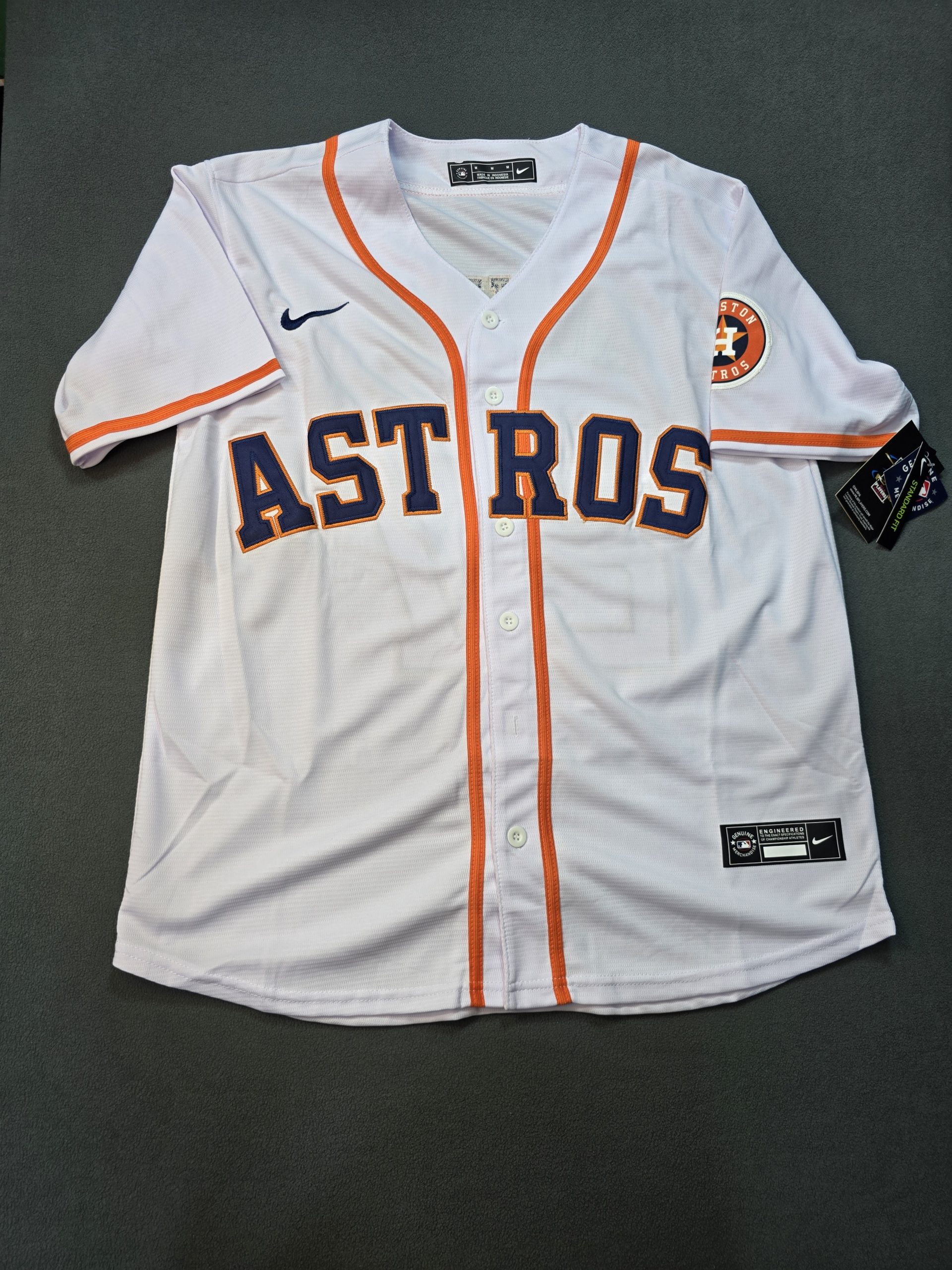 Camiseta Houston Astros Altuve #27 Nike Blanco - Vista frontal