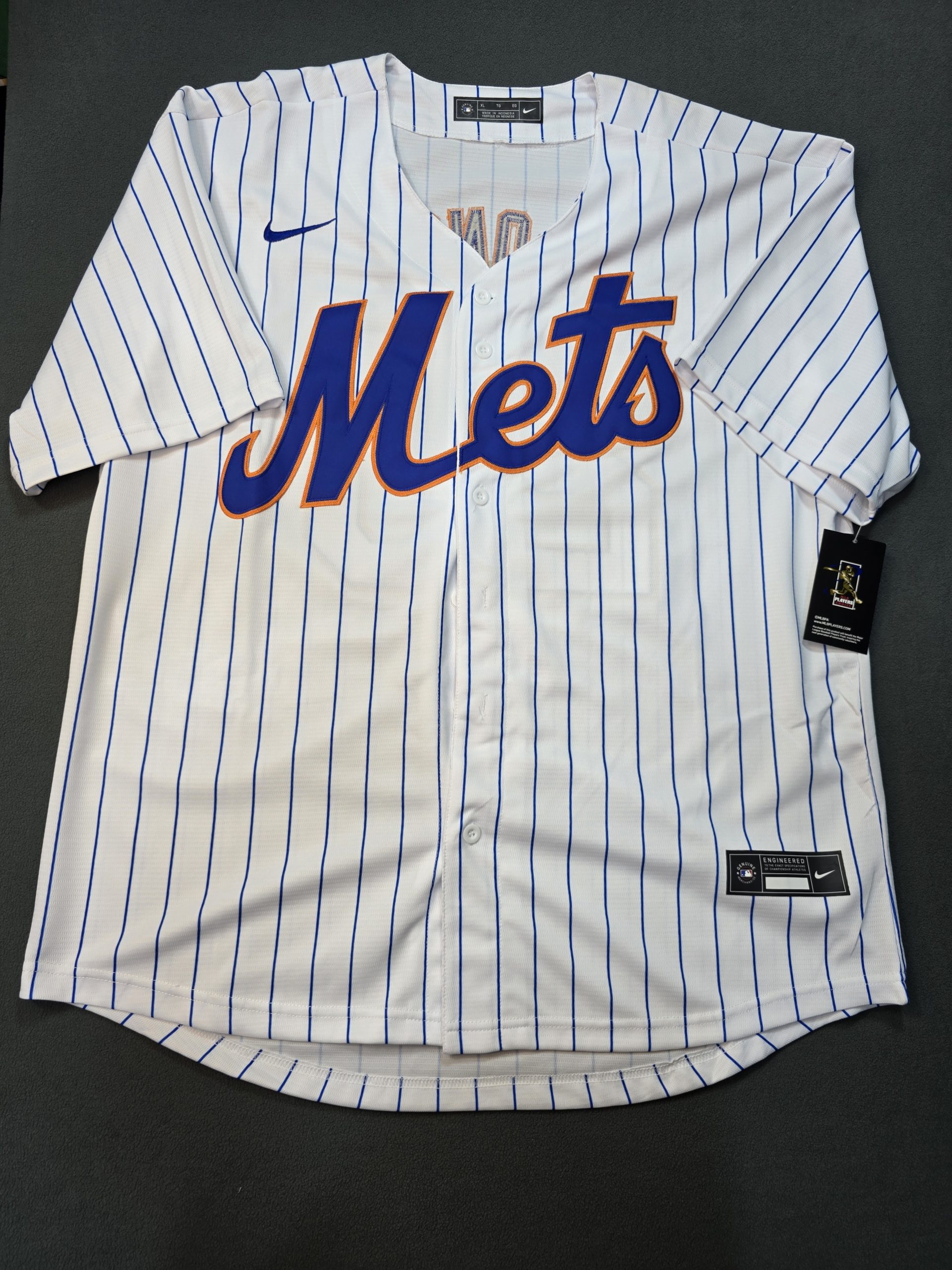 Camiseta New York Mets Alonso #20 Nike Blanco - Vista frontal