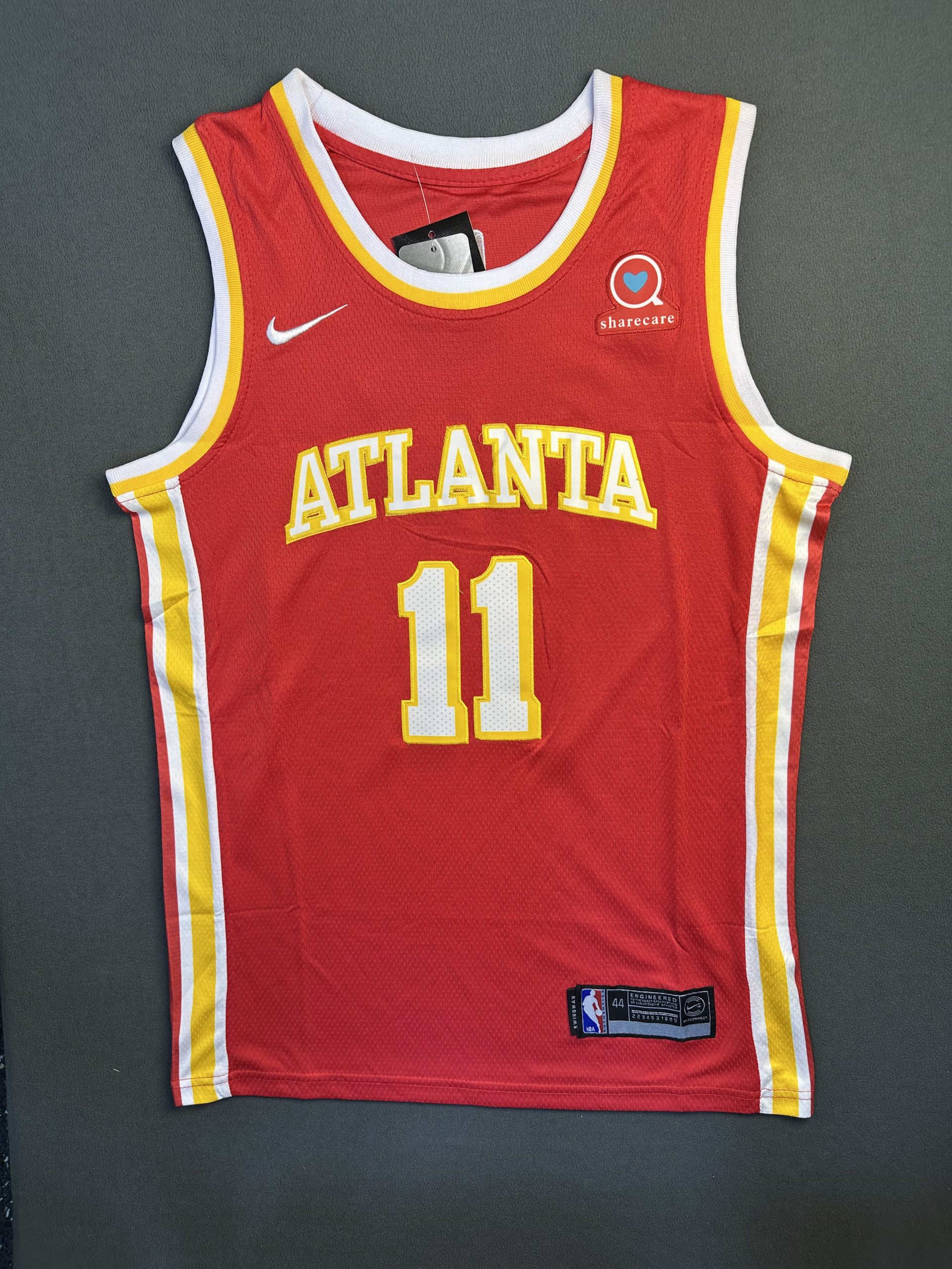 Camiseta Atlanta Hawks Young #11 Nike Rojo - Vista frontal