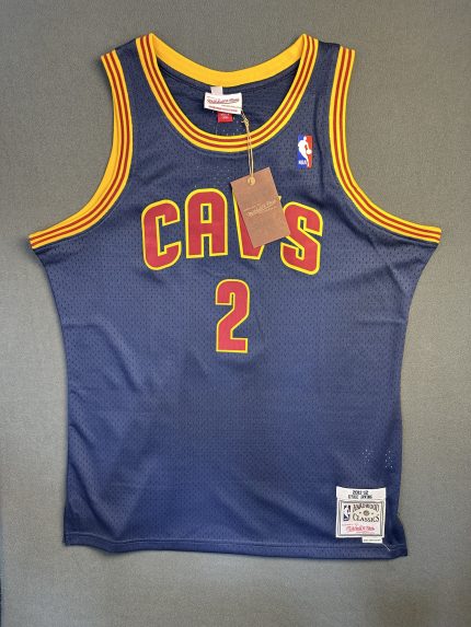 Camiseta Cleveland Cavaliers Kyrie Irving #2 Mitchell & Ness Azul
