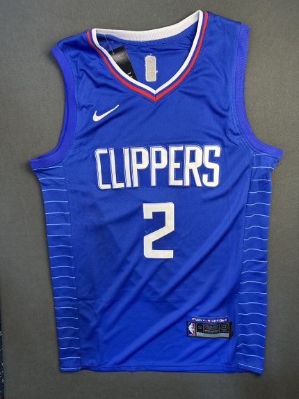 Camiseta Los Angeles Clippers Leonard #2 Nike Azul