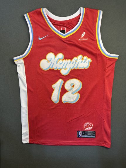 Camiseta Memphis Grizzlies Morant #12 Nike Rojo