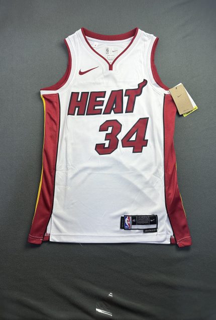Camiseta Miami Heat Antetokounmpo #34 Nike Blanco