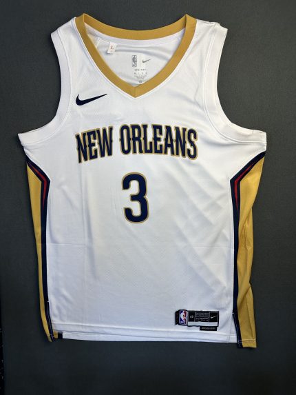 Camiseta New Orleans Pelicans Poole #3 Nike Blanco