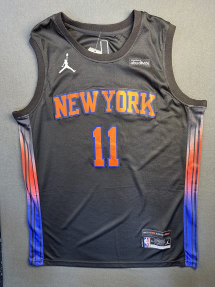 Camiseta New York Knicks Brunson #11 Jordan Negro