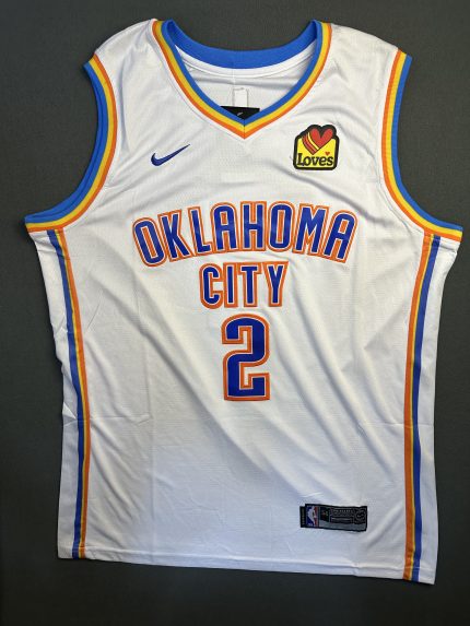Camiseta Oklahoma City Thunder Gilgeous-alexander #2 Nike Blanco