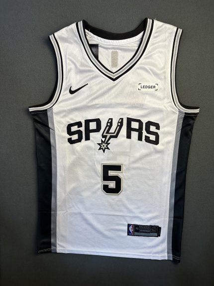 Camiseta San Antonio Spurs Castle #5 Nike Blanco