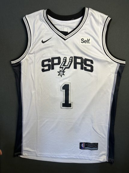 Camiseta San Antonio Spurs Wembanyama #1 Nike Blanco
