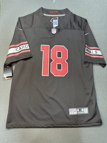 Camiseta Arizona Cardinals Harrison Jr #18 Nike Negro