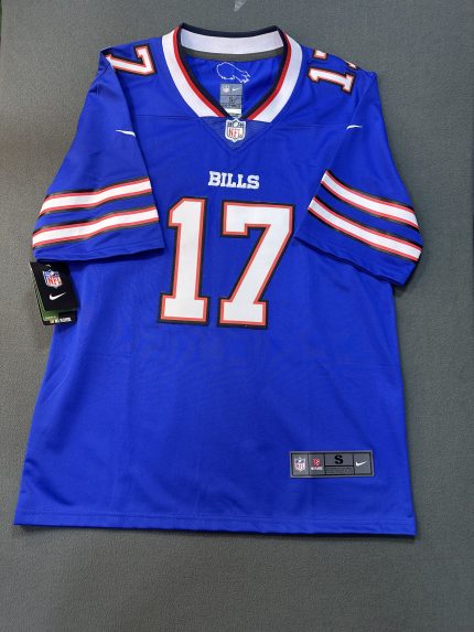 Camiseta Buffalo Bills Allen #17 Nike Azul