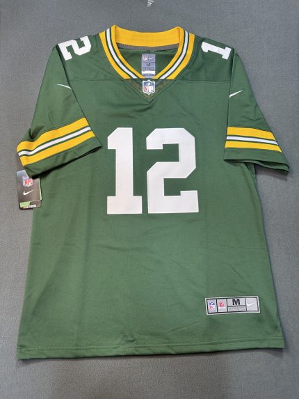 Camiseta Green Bay Packers Rodgers #12 Nike Verde