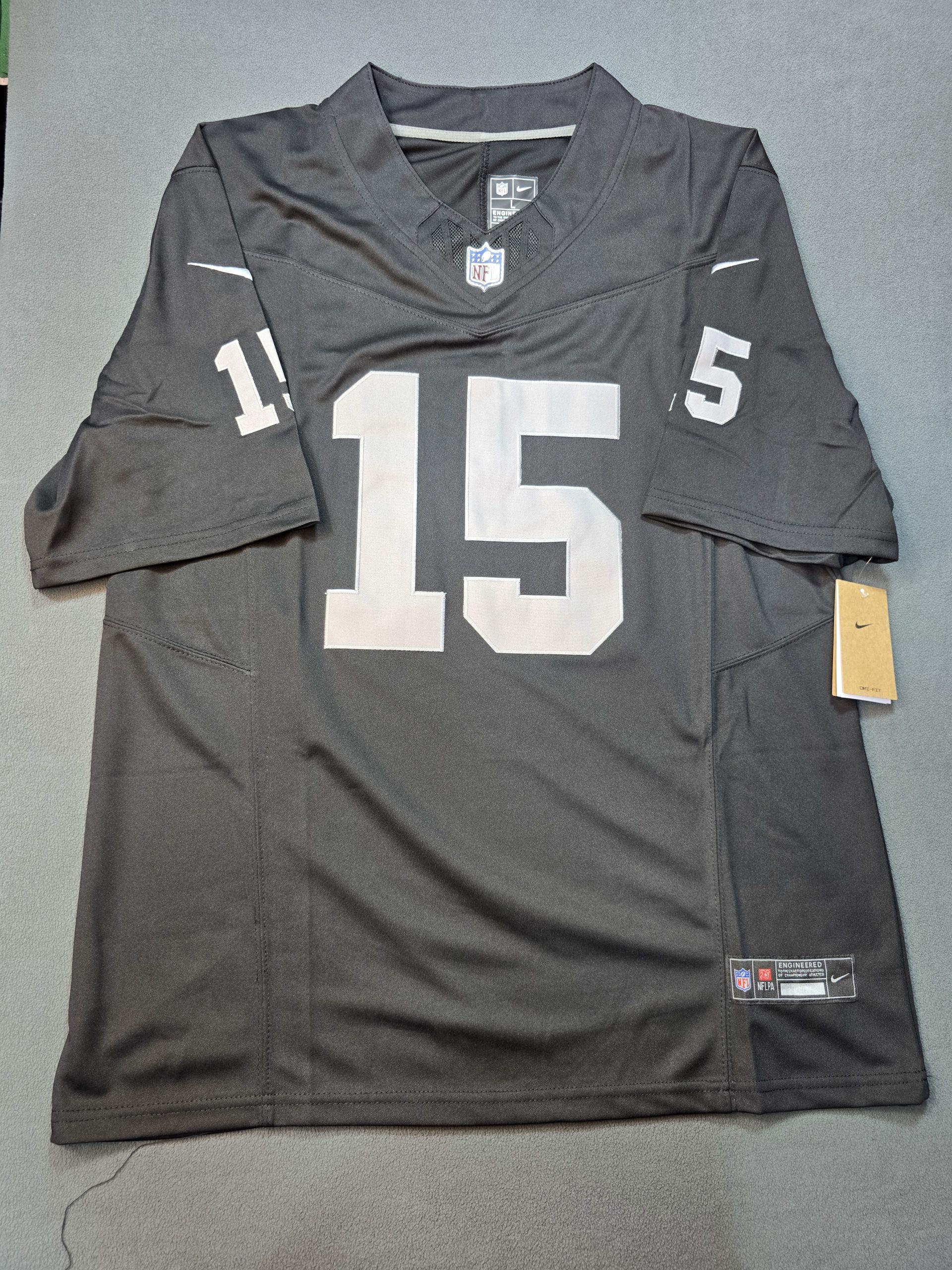 Camiseta Mendoza #15 Nike Negro - Vista frontal