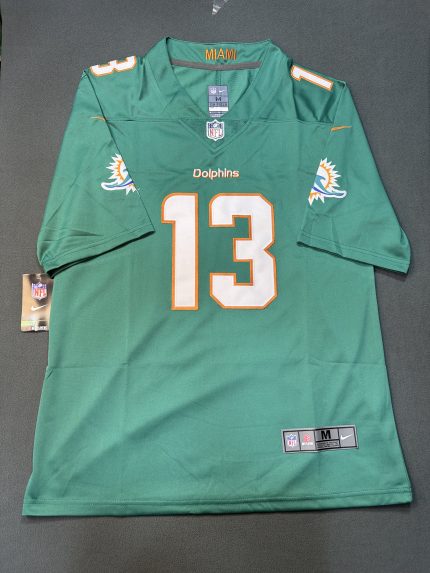 Camiseta Miami Dolphins Marino #13 Nike Verde