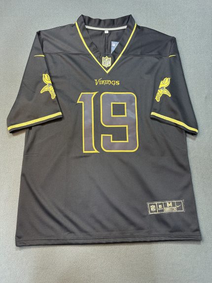 Camiseta Minnesota Vikings Thielen #19 Nike Negro