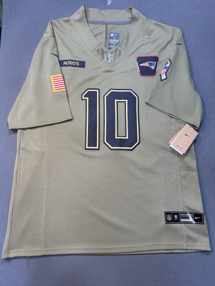 Camiseta New England Patriots Maye #10 Nike Verde