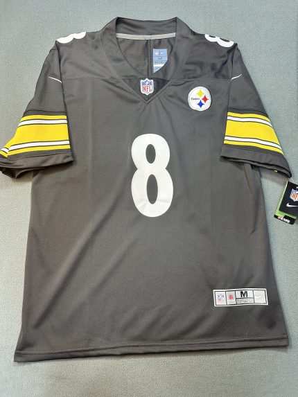 Camiseta Pittsburgh Steelers Rodgers #8 Nike Gris