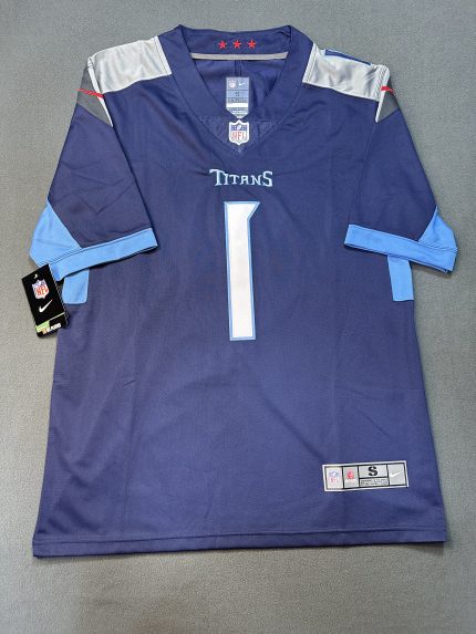 Camiseta Tennessee Titans Ward #1 Nike Azul